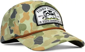 Combat Iron Crushable Summertime Rope Hats for Men | Unstructured, Snapback, Water-Resistant Baseball Cap