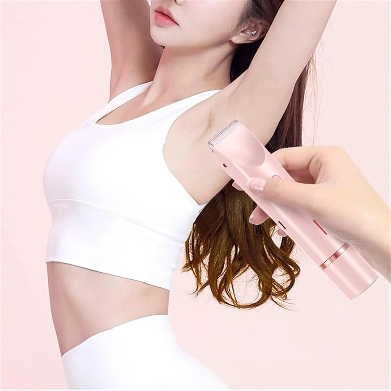 Comfort 2 in 1 Electric Lady Shaver, Bald Cat Razor for Women, Dual Head Electric Shaver for Women (1Pcs)