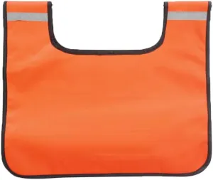 Comily Plus  Off Road Recovery Winch Weight Bag,Safety Strong Durable PVC Winch Rope Dampener Blanket with Pocket-Light Orange Color