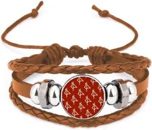 Control Switch Seal Patterns Bracelet Wristband Leather Jewelry Ornament