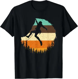 Cool Rock Climbing For Men Women Mountain Climber bouldering T-Shirt