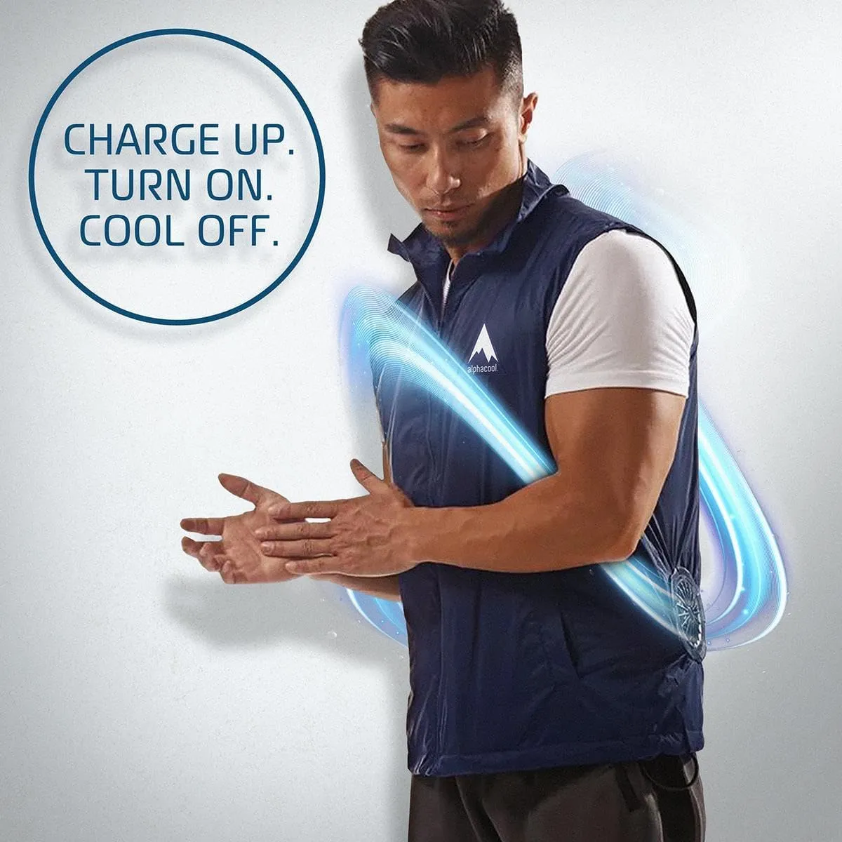 Cooling Fan Vest with 2 Fans for Men & Women – Personal Wearable Air Conditioner