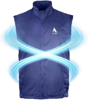 Cooling Fan Vest with 2 Fans for Men & Women – Personal Wearable Air Conditioner