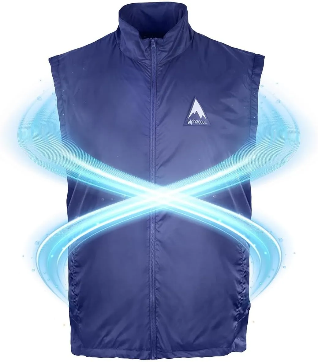 Cooling Fan Vest with 2 Fans for Men & Women – Personal Wearable Air Conditioner