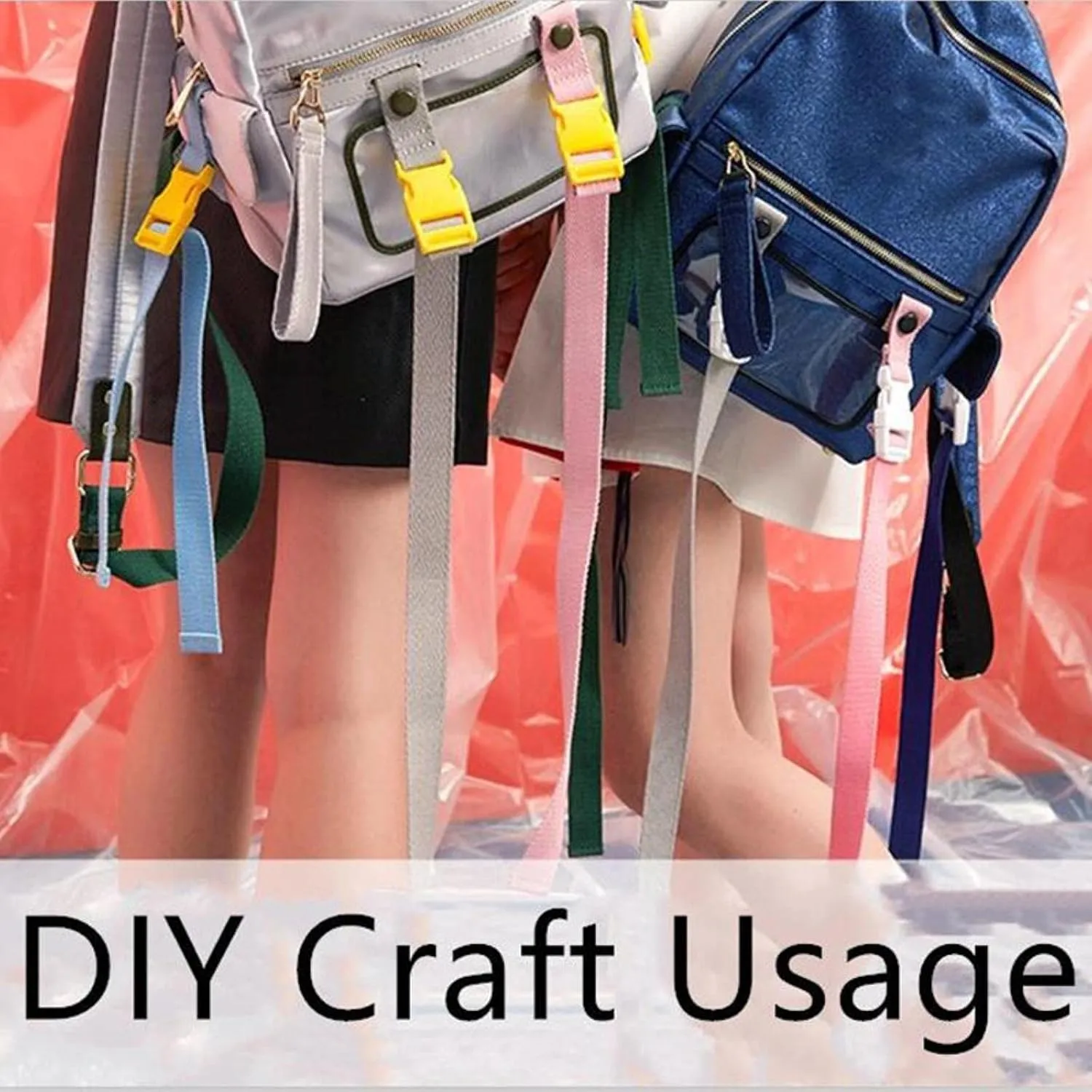 Cotton Webbing Strap for Lawn Chairs Bags Handles Luggage Cargo Strapping Climbing 3/4" 1" 1.5" 2" Wide
