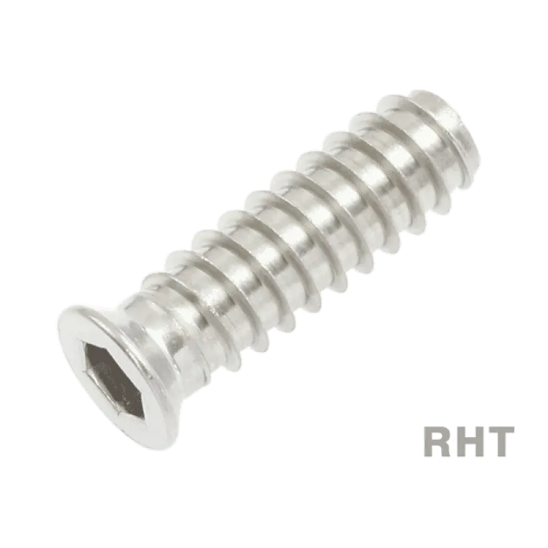 Countersunk timber Insert Right hand threaded 304 M6