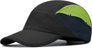 Croogo Quick Dry Baseball Cap Dad Hat Multi Color 5 Panel Sports Caps UV Protection Sun Hat Waterproof Snapback Trucker Hats