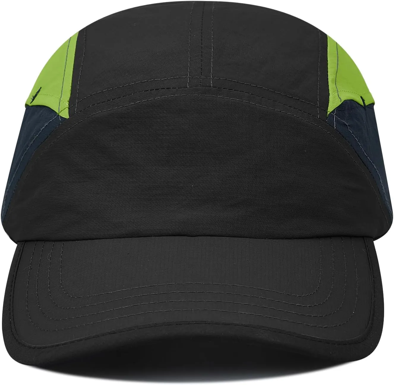 Croogo Quick Dry Baseball Cap Dad Hat Multi Color 5 Panel Sports Caps UV Protection Sun Hat Waterproof Snapback Trucker Hats