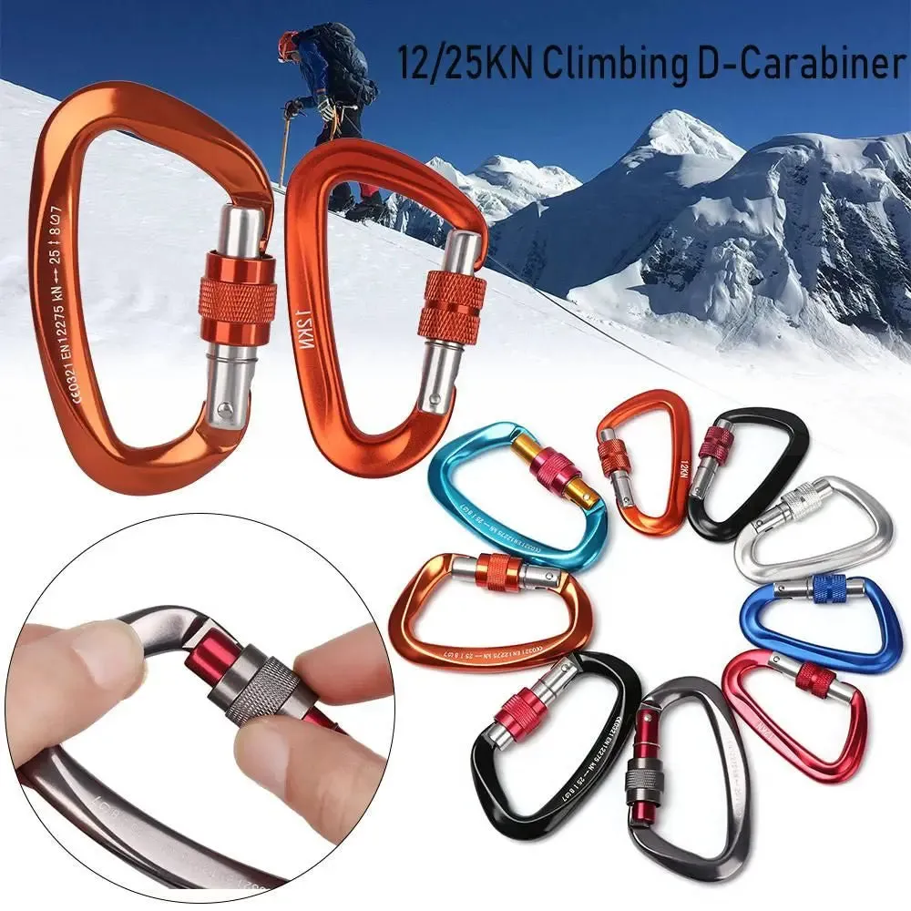 D Shape Accessories Professional Carabiner Security