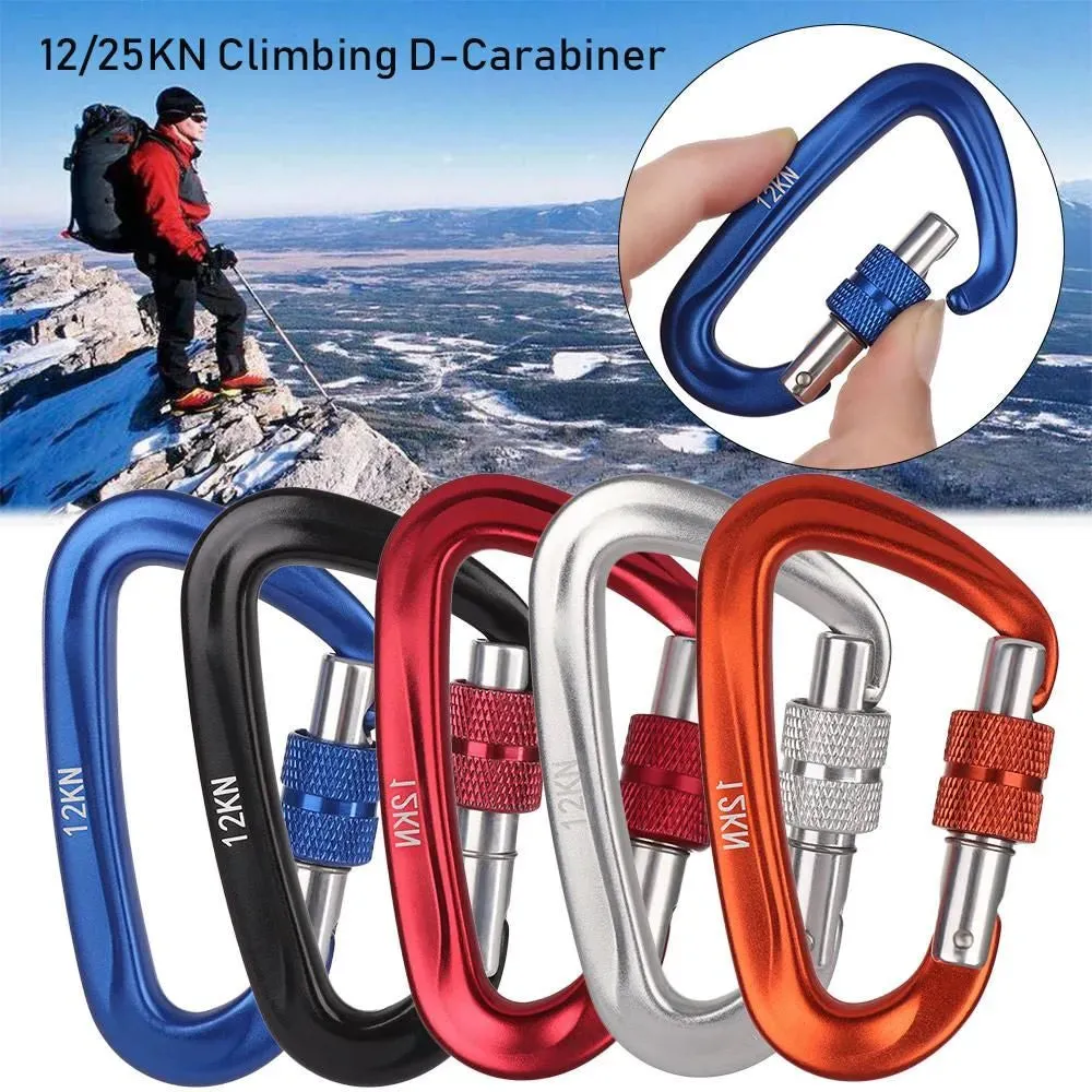 D Shape Accessories Professional Carabiner Security