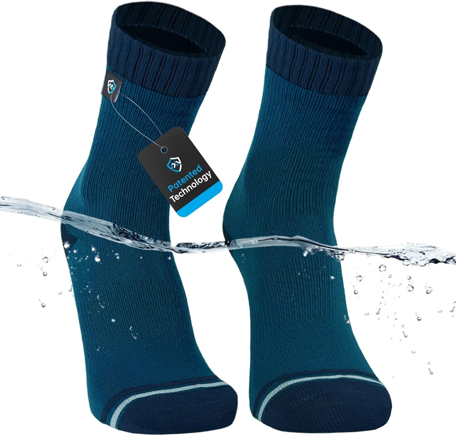 DexShell Waterproof Socks for Men & Women, Ultralite for Hiking Walking Outdoor Activities in Cold Wet Weather, Unisex Ankle