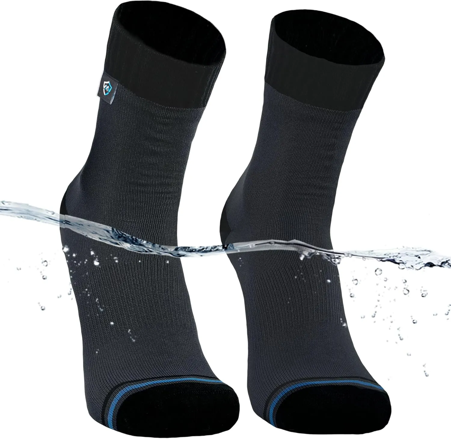 DexShell Waterproof Socks for Men & Women, Ultralite for Hiking Walking Outdoor Activities in Cold Wet Weather, Unisex Ankle