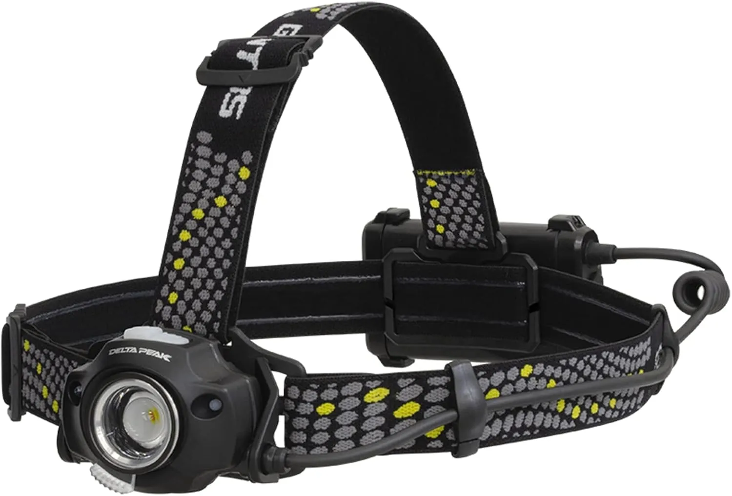 DPX-418H LED Headlight, USB Rechargeable (Dedicated Rechargeable Battery/AA Battery), Powerful, 700 Lumens, Waterproof, Delta Peak
