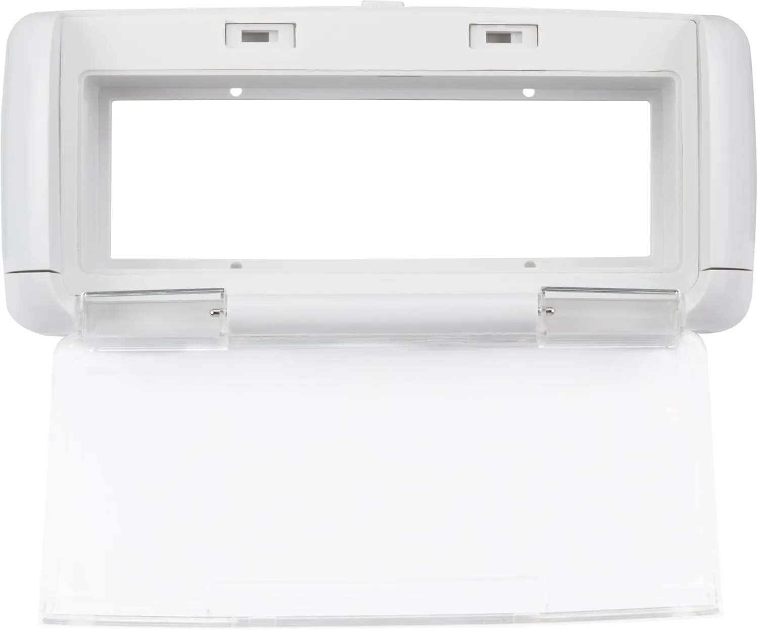 Dual Electronics SG3 Splashguard Marine Radio Housing Unit, Waterproof, Transparent, Single DIN, White