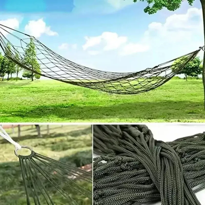 Durable Nylon Rope Hammock Swing Chair