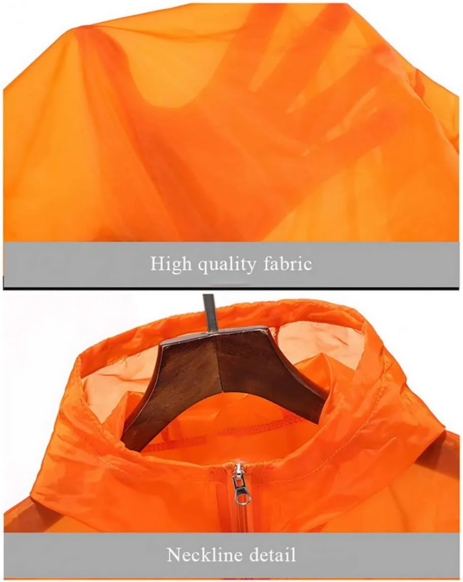 ECYC Men Women Summer Cycling Jackets Lightweight Long Sleeve UV Sun Protect Beach Wear