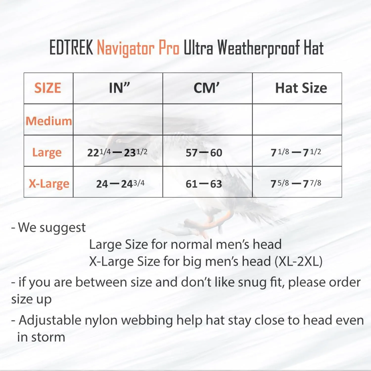 EDTREK Ultra Performance Insulated Beanie Hat for Cold Weather - Waterproof and Windproof Backcountry Winter Hat