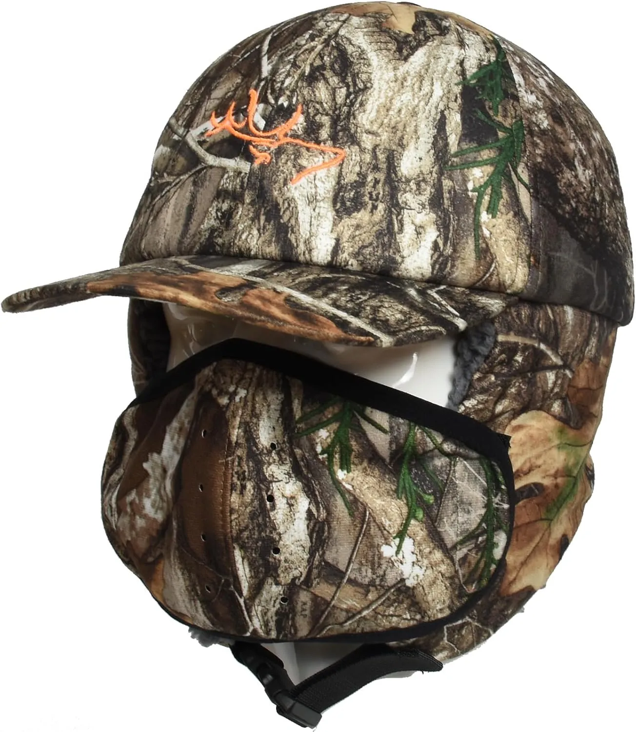 EDTREK Waterproof Trapper Hat with Face Mask for Coldest Conditions - Backcountry Winter Bomber Hat