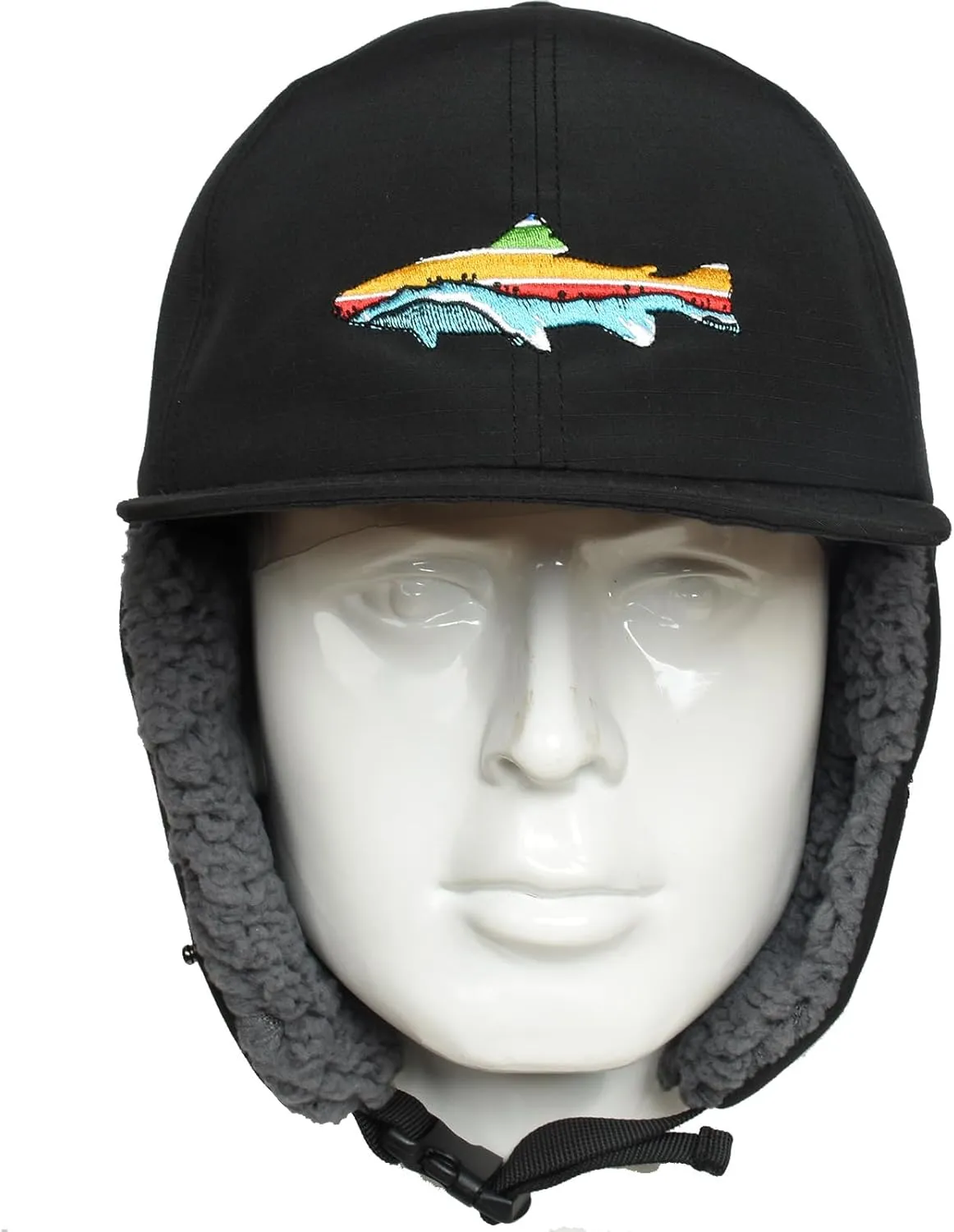 EDTREK Waterproof Trapper Hat with Face Mask for Coldest Conditions - Backcountry Winter Bomber Hat