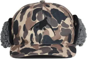 EDTREK Windproof and Waterproof Winter Hat with Sherpa Lined Ear Flap - Ultra Performance Blaze Orange and Camo Hunting Hat