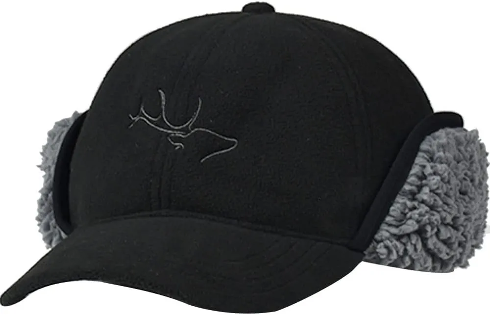 EDTREK Windproof and Waterproof Winter Hat with Sherpa Lined Ear Flap - Ultra Performance Blaze Orange and Camo Hunting Hat