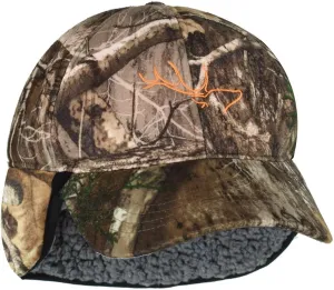 EDTREK Windproof and Waterproof Winter Hat with Sherpa Lined Ear Flap - Ultra Performance Blaze Orange and Camo Hunting Hat