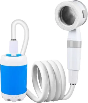 Electric Outdoor Shower,Portable Camping Shower,Bathing Artifact,Camp Shower Pump,for Fishing,Car Washing,Backyard Cleaning