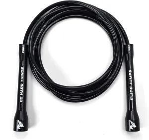 Elite Jumps | 6mm PVC Jump Ropes for Fitness | Indoor/Outdoor Adjustable Boxing Jump Rope w/Unbreakable Handles & Ultra-Durable Non-Kinking PVC | Skipping Rope for Men & Women & Boxer Rope Jump Rope