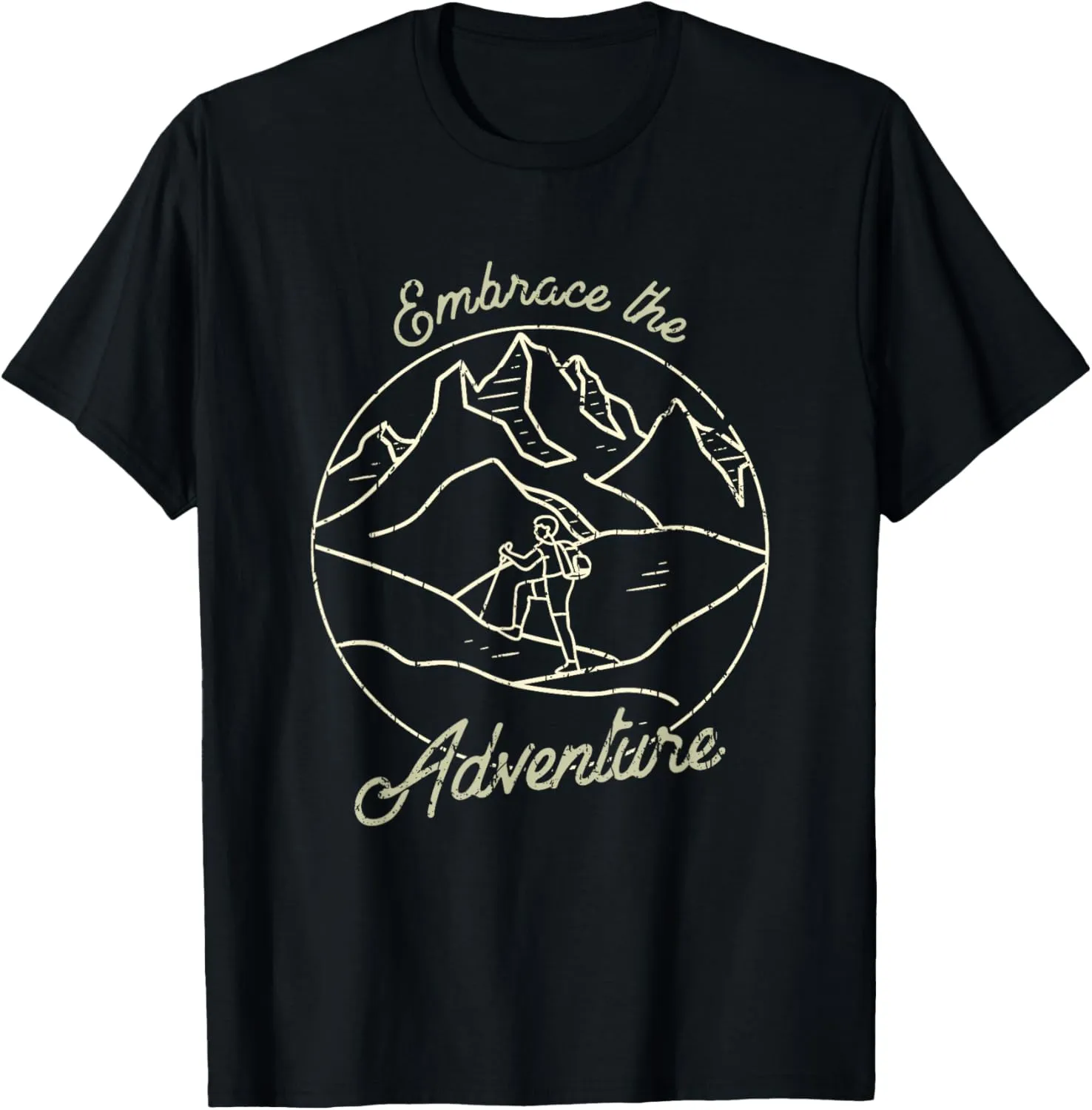 Embrace the Adventure - Mountaineering T-Shirt