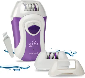 Epilady Skinlady Gama Waterproof Epilator for Women | Cordless Electric Hair Removal Device | Flawless Hair Remover for Women | Bikini Trimmer for Women Pubic Hair | Rechargeable 2-Speed, LED Light