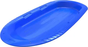 Era 36-inch Manitou Adventurer Sled — 1 Rider Kids' Plastic Toboggan, Blue