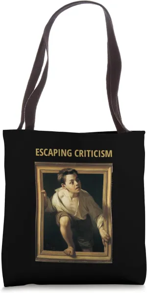escaping criticism, painting by pere borrell del caso 1874 Tote Bag