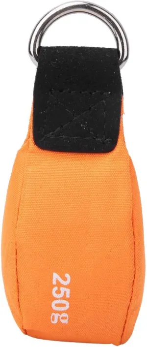 EVTSCAN Throwing Rope Bag, Orange Nylon Multi-Purpose Climbing Tree Throwing Rope Bag Small Sandbag for Rock Climbing Throwing Rope Sandbag