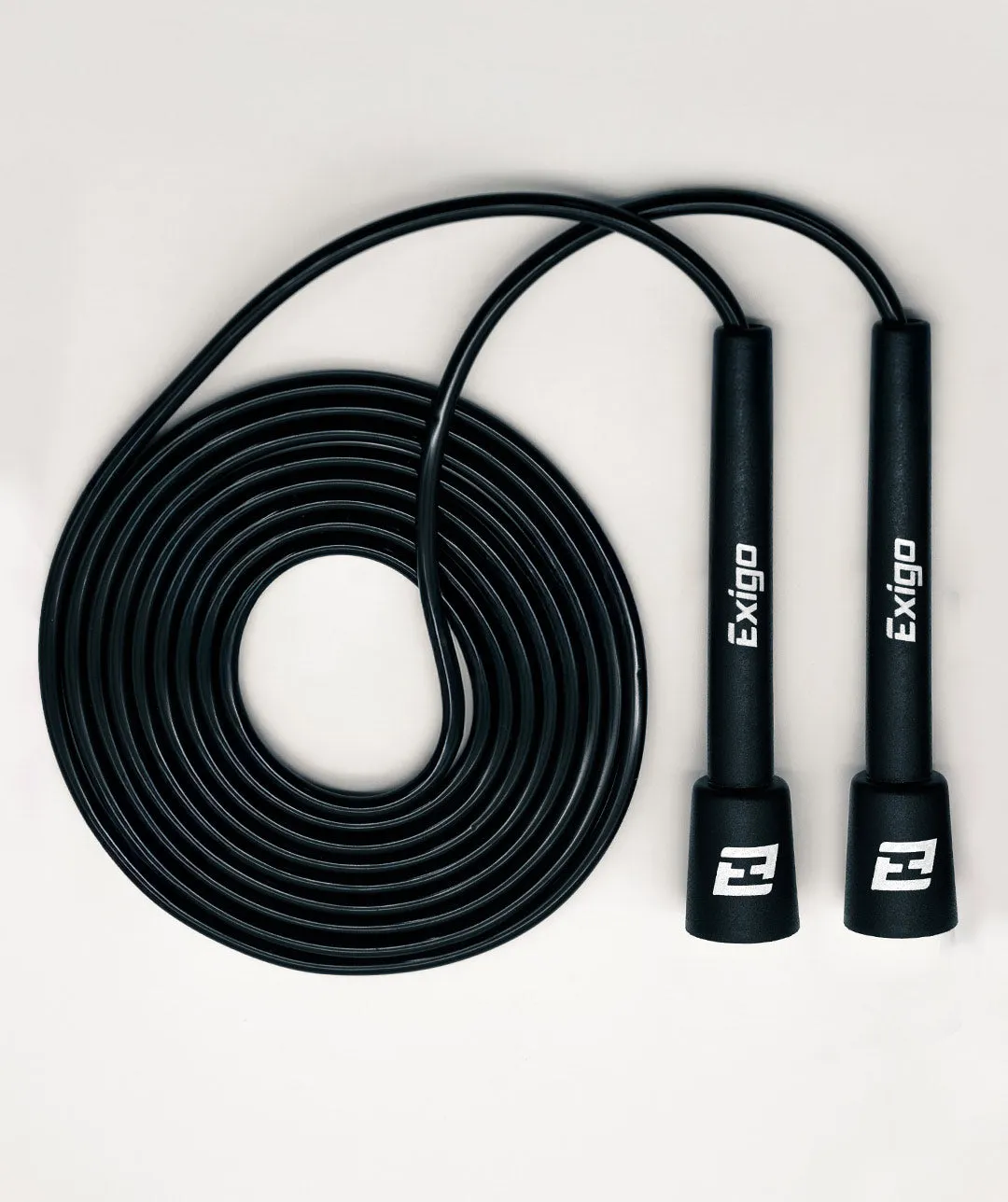 Exigo® Stealth Adjustable Speed Rope - Black