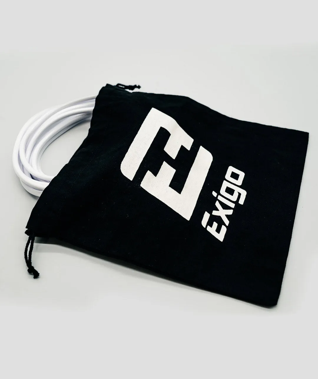Exigo® Stealth Super Pro Adjustable Speed Rope - White