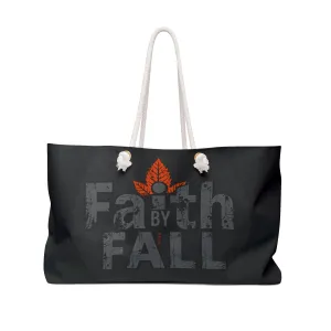 Faith by Fall Weekender Bag - Perfect for Autumn Travel & Weekend Getaways