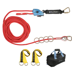 FALLTECH 100' 4-Person Temp Rope HLL System
