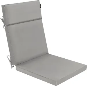 Favoyard Outdoor Chair Cushion 21 x 20 x 2 Inch Waterproof & Color Fade Resistant High Back Patio Furniture Cushion Replacement with Removable Cover, Ties and Hidden Zipper for Outdoor Dining Chairs