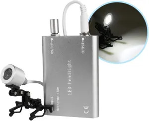 Fencia LED Headlight Head Light, Portable Head Lamp for Lighting with Universal Clip