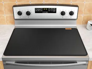 Fireproof Stove Cover, Heat Resistant Stove Top Covers for Electric Stove, 30x21 Inch Glass Stove Top Cover Oven, Waterproof Cooktop Cover, Electric Stove Top Cover Mat, Glass Stove Top Protector