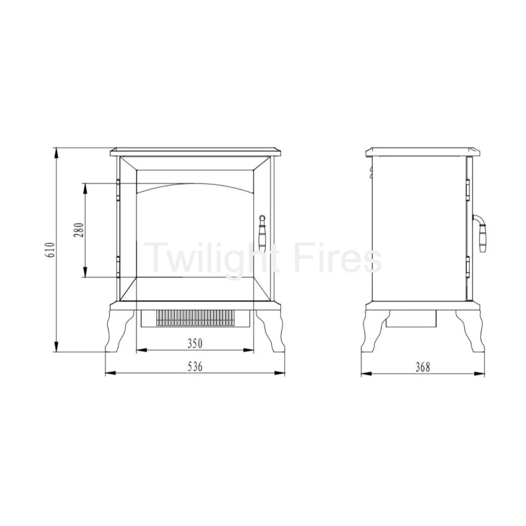 Flametek Reo 2kw Electric Stove