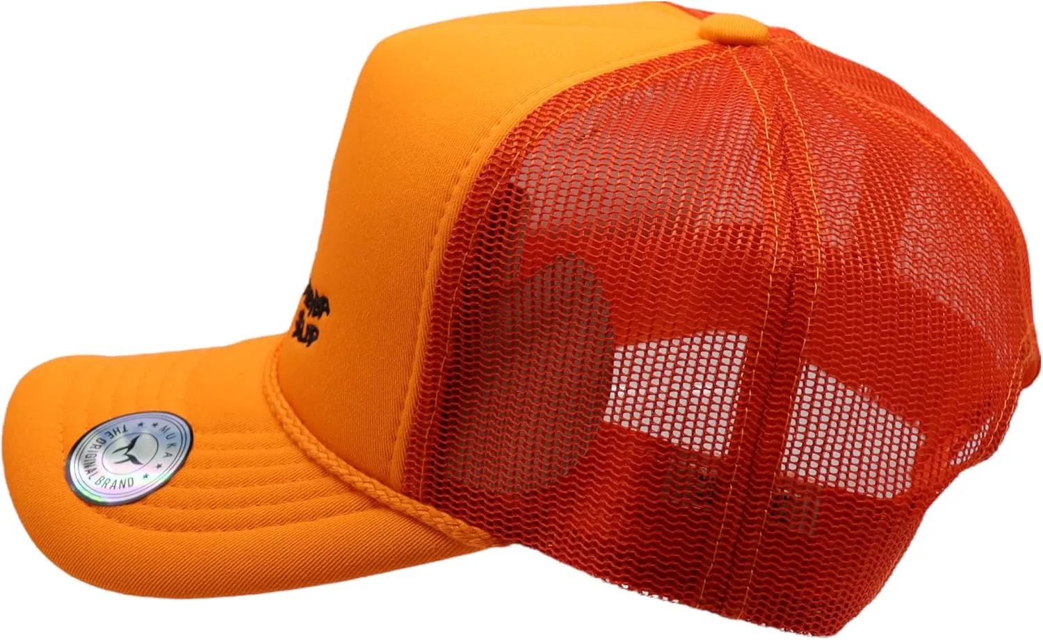 Foam Front Rope Trucker Hats Women Men Streetwear Trucker Hat Mesh Back Baseball Cap Adjustable Snapback