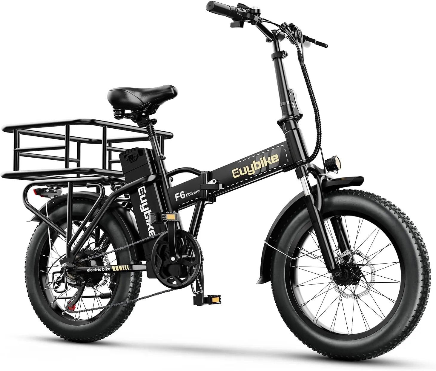Foldable Electric Bike for Adults, 30 MPH, 48V 20Ah Removable Battery up to 80Miles, 20" Fat Tire Peak 1000W Motor Dirt Ebike Adult Electric Bicycle for City Commute Beach Mountain Adventurous E Bike