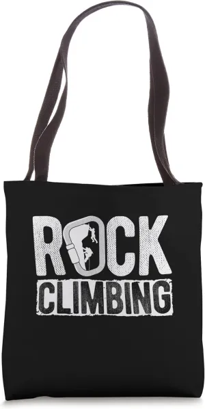 Free Climbing Boulder Tote Bag