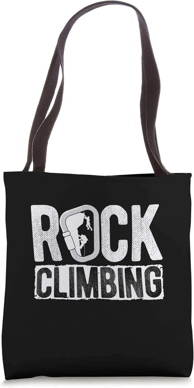Free Climbing Boulder Tote Bag