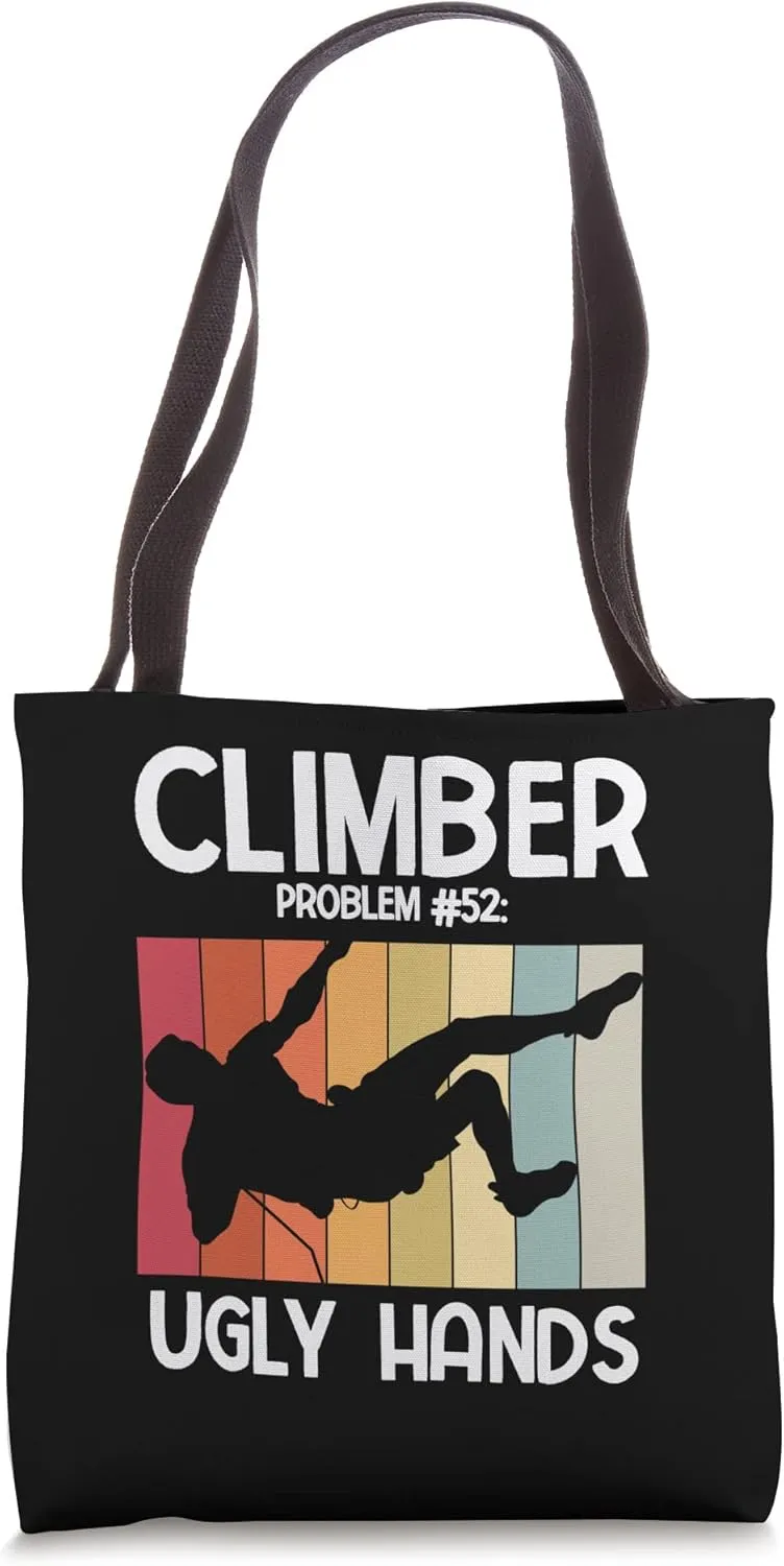 Free Climbing Boulder Tote Bag