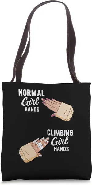 Free Climbing Boulder Tote Bag