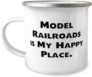 Gag Model Railroads Gifts, Model, Gag Birthday 12oz Camper Mug Gifts Idea For Men Women, Model Railroads Gifts From Friends, Model trains, Train sets, Toy trains, Wooden trains, Electric trains