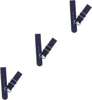 GALPADA 3pcs 24mm Watch Band Nylon Watch Straps Straps Durable for Fitness Swimming Diving