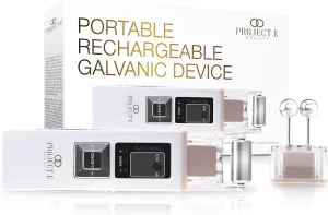 Galvanic Facial Lifting Roller by Project E Beauty | Smoother Skin Texture | Firms Skin | Diminishes Fine Lines & Wrinkles | Deep Pore Cleansing | Improves Circulation & Drainage | Rechargeable